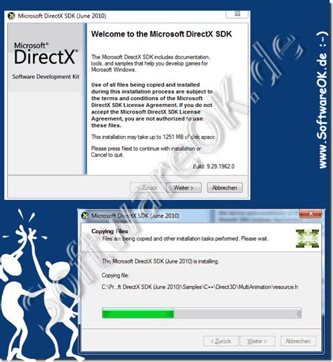 Неправильное обновление DirectX SDK